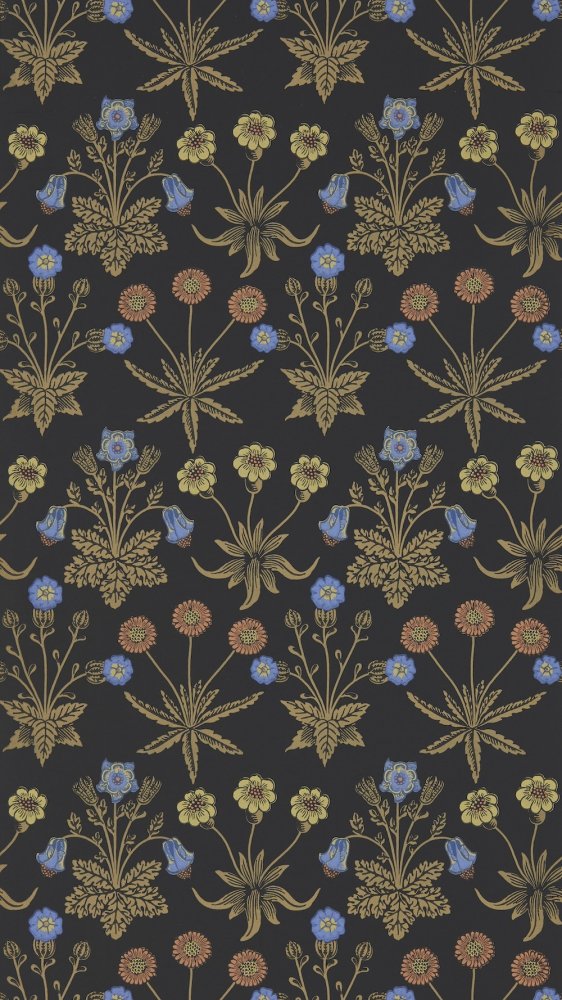 Morris & Co Daisy Moonlit Wallpaper