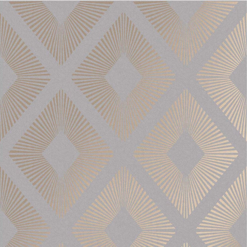 Next Deco Triangle Grey Wallpaper 118271