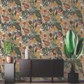 Holden Decor Wonderland Gold Wallpaper