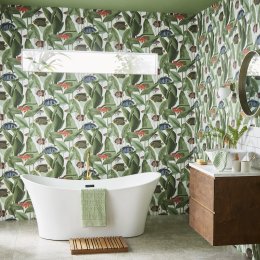 Graham & Brown Aquarium Lush Wallpaper Room