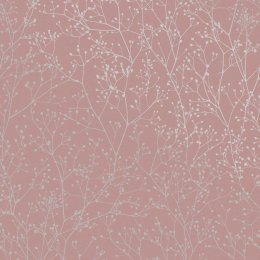 Clarissa Hulse Gypsophila Shell & Rose Wallpaper