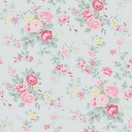 Rachel Ashwell Wild Flower Blue Wallpaper