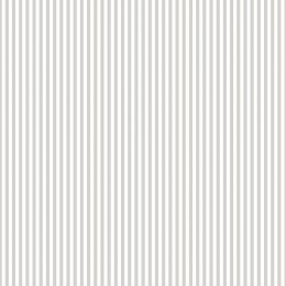 Galerie Small Stripe Silver/Grey Wallpaper