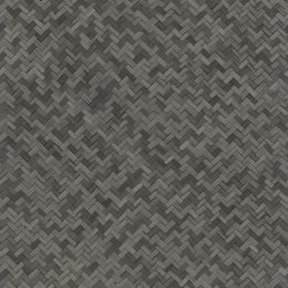 Galerie Eden Rattan Anthracite Wallpaper