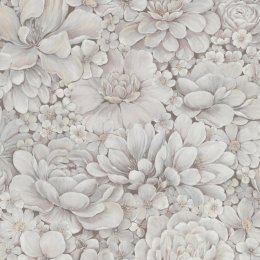 Galerie Eden Floral Texture Pink/Grey Wallpaper