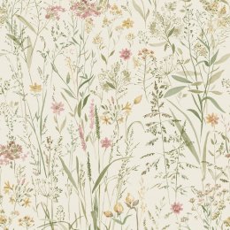 Grandeco Free Flower Neutral Wallpaper