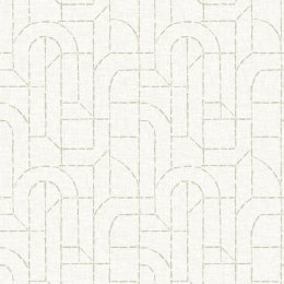 A Street Prints Integrity Stone Wallpaper with a geometric stitched pattern