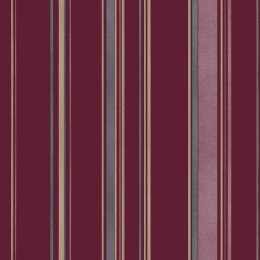 Galerie Casual Stripe Pink / Grey Wallpaper