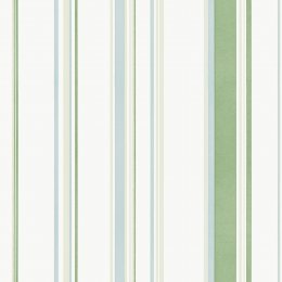 Galerie Casual Stripe Green Wallpaper