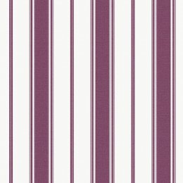 Galerie Heritage Stripe Plum Wallpaper