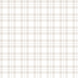 Galerie Plaid Greige Wallpaper