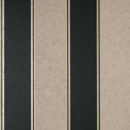 Crown Stripe Black Wallpaper