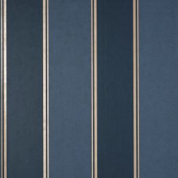 Crown Stripe Blue Wallpaper