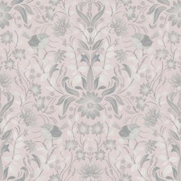 Galerie Floral Bird Motif Pink