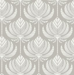 A Street Prints Palmier Grey Wallpaper