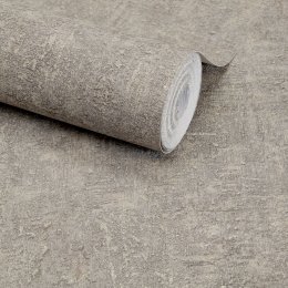 Grandeco Boutique Belize Plain Texture Grey Wallpaper