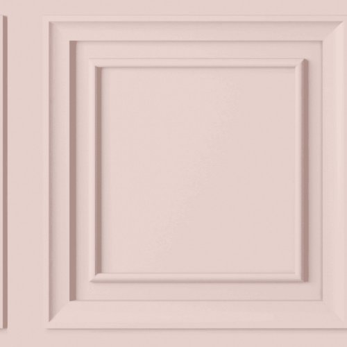 Fresco Wood Panel Blush Wallpaper