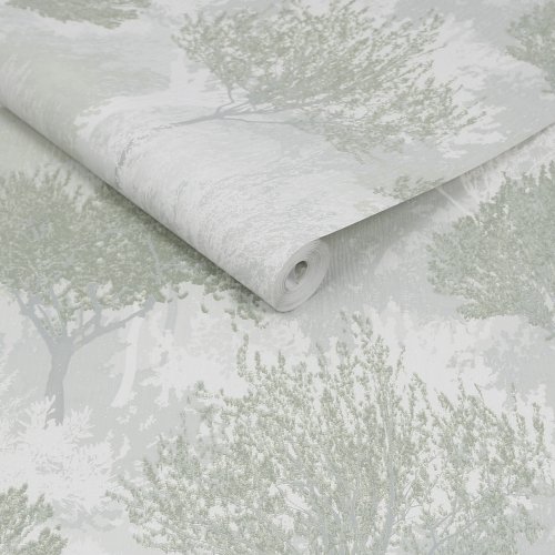 Superfresco Easy Birch Sage Wallpaper Roll