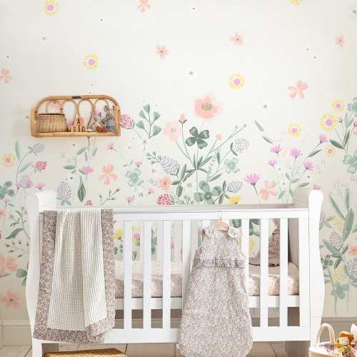 Laura Ashley Clodagh Wall Mural Room