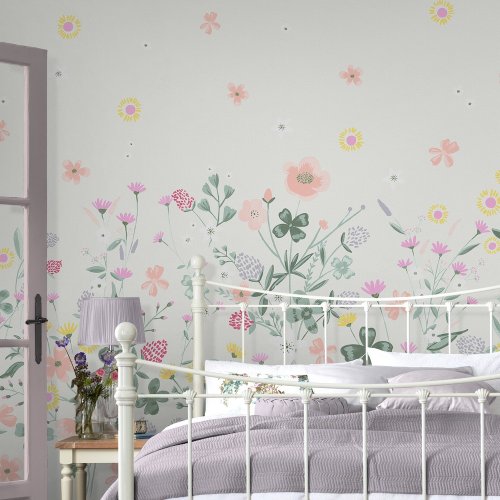 Laura Ashley Clodagh Wall Mural Room