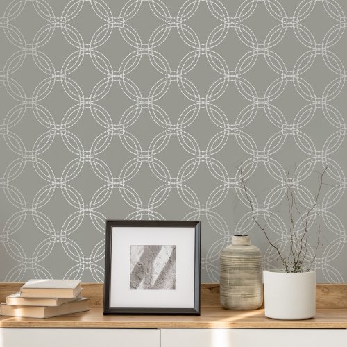 Superfresco Easy Serpentine Grey Wallpaper Room