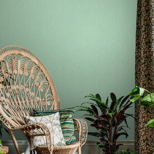 Clarissa Hulse Tisbury Verdigris Wallpaper Room