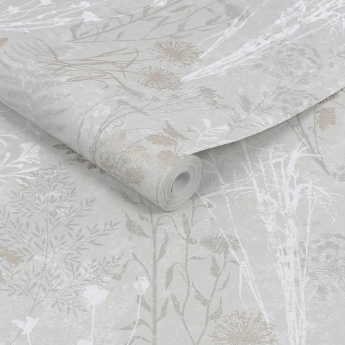 Superfresco Easy Organics Champagne Wallpaper Roll