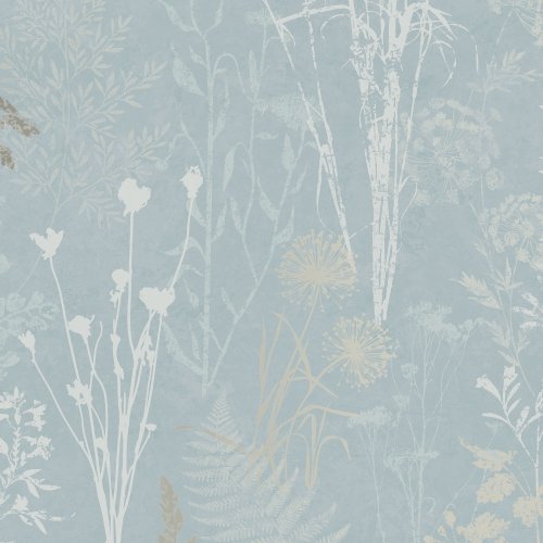 Superfresco Easy Organics Duck Egg Wallpaper