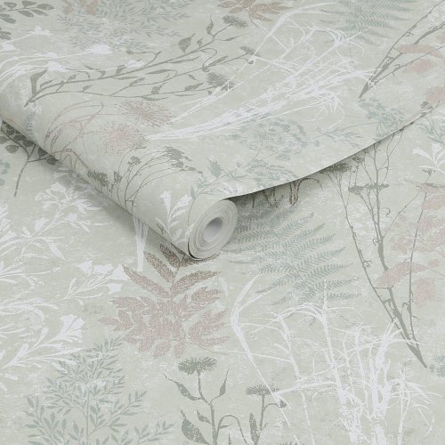 Superfresco Easy Organics Sage Wallpaper Roll