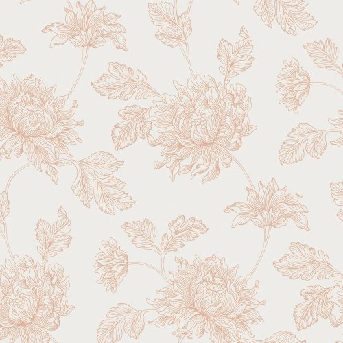 Laura Ashley Stratton Plaster Pink Wallpaper