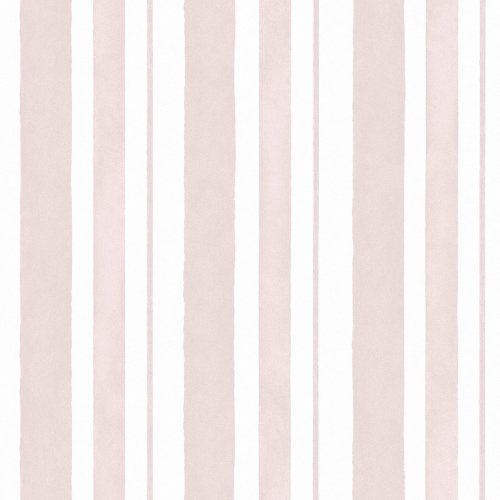 Rachel Ashwell Watercolour Stripe Pink Wallpaper