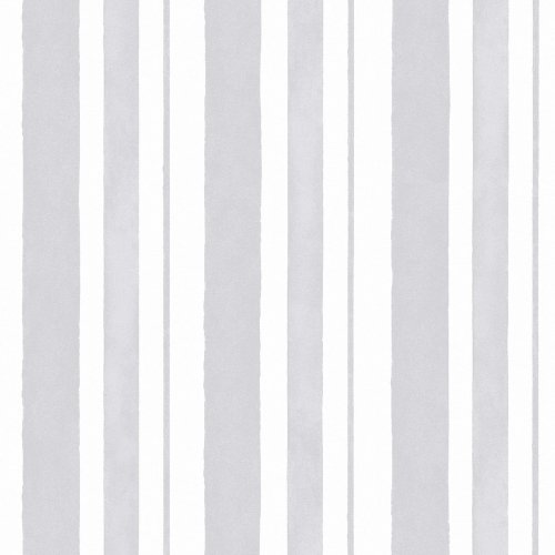 Rachel Ashwell Watercolour Stripe Grey Wallpaper