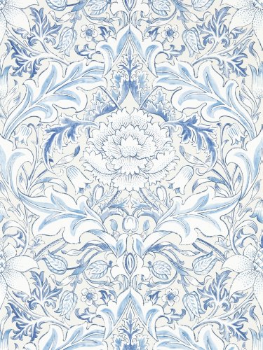 Morris & Co Simply Severn Woad Wallpaper Long