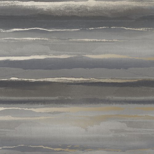 The Design Library Horizon Storm Grey Wallpaper 282954