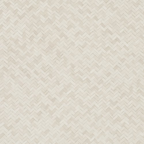 Galerie Eden Rattan Light Beige Wallpaper featuring a woven rattan pattern in soft beige tones.