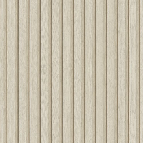 Galerie Eden Wood Stripe Light Brown Wallpaper