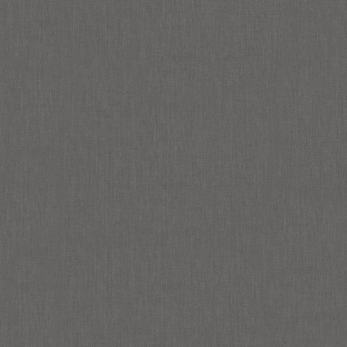 Galerie Eden Linen Dark Grey Wallpaper