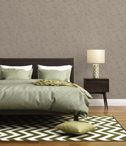 AS Creation Jade 2 Industrial Texture Greige & Silver Wallpaper Room