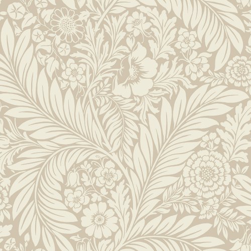 Belgravia Decor Florence Leaf Natural Wallpaper