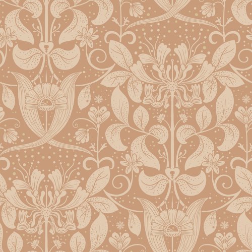 Galerie Berit Orange Wallpaper