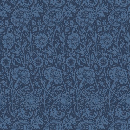 Galerie Tonal Floral Trail Blue Wallpaper