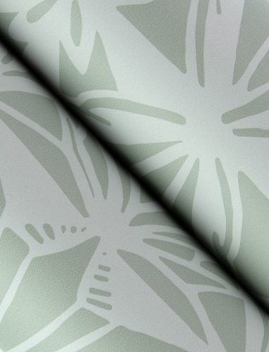 Roll shot of Urban Sage Wallpaper showcasing intricate organic-inspired design for a contemporary look