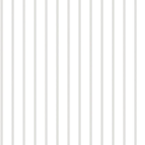 Galerie Napkin Stripe Grey / Slate Wallpaper