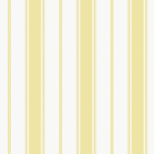 Galerie Heritage Stripe Yellow Wallpaper