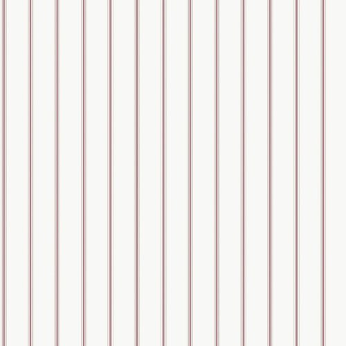 Galerie Napkin Stripe Cranberry / Gold Wallpaper