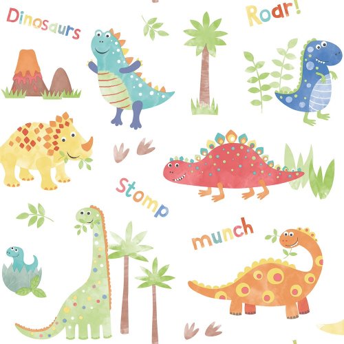 Galerie Dinosaurs Primary Wallpaper