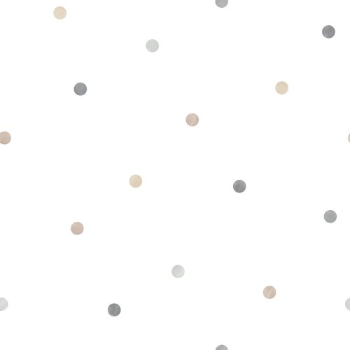 Galerie Dots Beige/Grey/Tan Wallpaper