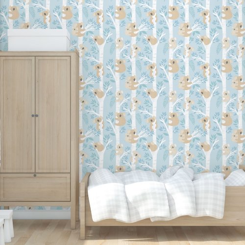 Galerie Koalas Light Blues/ Glitter Wallpaper Room