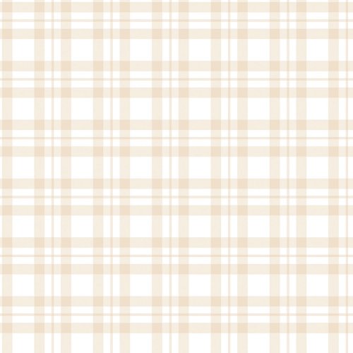 Galerie Plaid Beige Wallpaper