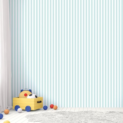 Galerie Regency Stripe Turquoise Wallpaper Room